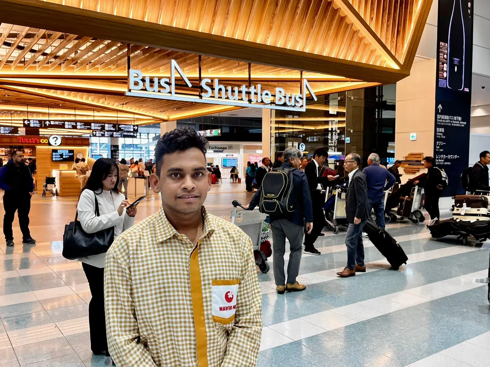 Welcome at Fukuoka airport