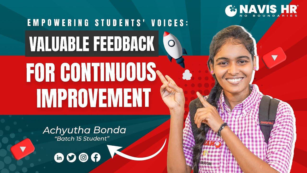 Student feedback 1